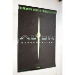 Film Memorabilia - 'Alien Resurrection' cinema display printed vinyl poster (rolled in original