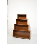 1930's period oak waterfall bookcase Condition: