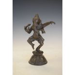 Indian bronze figure of Ganesha Condition: