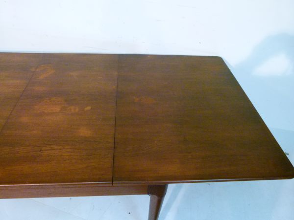 Modern Design - Danish teak nine piece dining suite comprising: eight chairs by Koefoeds Hornslet, - Image 3 of 9