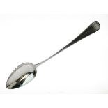 George III silver Old English pattern basting or gravy spoon, maker Richard Turner, London 1810,