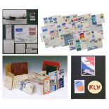 Postal History/Stamps - Large collection of first day covers, first flight covers, censor covers and