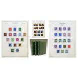 Stamps - Great Britain - A collection of mint Queen Elizabeth II stamps, in three Lighthouse