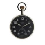 Anonymous - World War I Royal Flying Corps MKV cockpit watch, the black dial marked '30 HOUR NON-