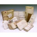 Sussex Historical Interest - Collection of 17th, 18th and 19th Century legal documents including