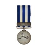 Egypt Medal with Tel El Kebir bar awarded to 1285 Sgt O. Kent 2nd D.C.L.I. Condition: Please see