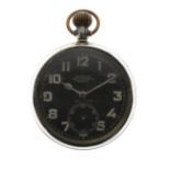 Anonymous - World War I Royal Flying Corps MKV cockpit watch, the black dial marked '30 HOUR NON-