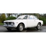 1969 Alfa Romeo GT 1300 Junior Right-hand drive, in white, speedometer indicating 51,000 This car