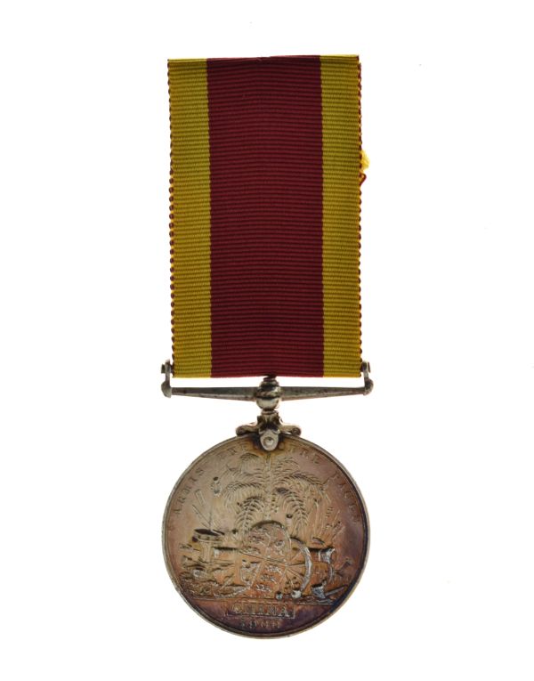 China War Medal awarded to St Day H.M.S. Goliath Condition: Please see extra images and TELEPHONE