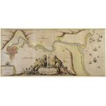 Late 18th Century hand coloured engraved map - The River Avon From The Severn To The Citty Of