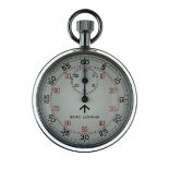 Nero Lemania - Royal Air Force Military stopwatch, outer black register for 60 seconds with 1/5th