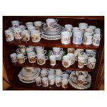 Large collection of Royal commemorative ceramics Queen Victoria - Queen Elizabeth II Condition: