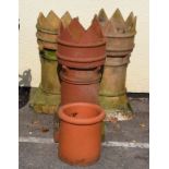 Three crown chimney pots and one other Condition: