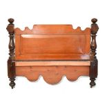 Victorian mahogany double headboard Condition: