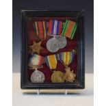 Medals - World War I group of three comprising: 1914(Mons) Star, 1914-1918 War Medal with 5th August