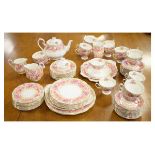 Extensive Royal Albert Serena pattern tea service Condition: