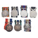 Medals - South African War Service Medal, South African Prisons Department Faithful Service Medal