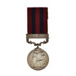 Medals - India General Service Medal with Burma 1887-89 bar awarded to 894 Sepoy Thakur Ram Pymmana,