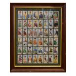 Cigarette Cards - Two sets of horse racing related cards comprising: Gallagher's Famous Jockeys