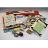 Collection of various paper ephemera, etc Condition: