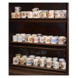 Collection of Royal commemorative mugs Condition: