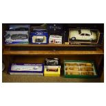 Various modern die-cast model cars and other vehicles Condition: