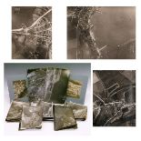 Militaria - Collection of forty-seven aerial reconnaissance photographs, mainly Scottish East