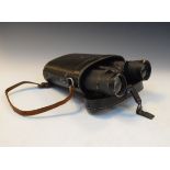 Militaria - Pair of World War II Zeiss Dienstglas BLC 10 x 50 binoculars, in original case