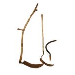 Two scythes and a sickle Condition: