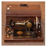 Vintage Jones hand sewing machine Condition: