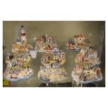 Nine Danbury Mint RNLI Collection models Condition: