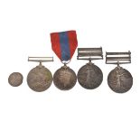 Medals - South Africa pair comprising: Queens South Africa Medal with Cape Colony and Orange Free