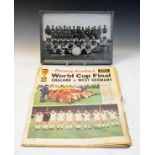 Soccer Interest - Evening Standard 1966 World Cup Final Special Souvenir, together with a West Ham