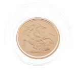 Gold Coin - Half sovereign, 2000, in fitted box of issue Condition: