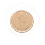 Gold Coin - Half sovereign, 2002, in fitted box of issue Condition: