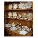 Large selection of Royal Albert 'Old Country Roses' porcelain to include; two telephones, tea set,