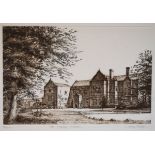 Limited edition print - The Downs School, 69/200, with blind stamp Clifton Editions, after James