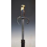 Militaria - French bayonet, 1874 model Condition: