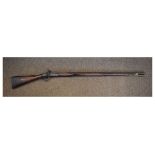 19th Century percussion cap musket Condition: