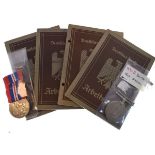 Four Third Reich period German/Austrian I.D. books, together with two World War II British War