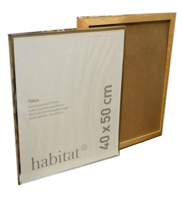 Fourteen various modern picture frames to include; Habitat, Ikea and Nielsen, most still in