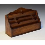 Oak stationery rack Condition: