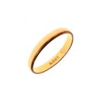 22ct gold wedding band, size L, 2.1g approx Condition: