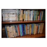 Two shelves of assorted hardback books relating to ornithology to include; Roger Penhallurick, The