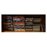 Selection of assorted DVD's and CD's Condition: