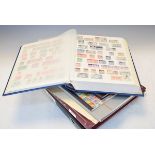 Stamps - World - Collection in six albums and stock books Condition: