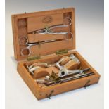 Vintage Medical Interest - Vintage paediatric tracheotomy set, together with two paediatric tube