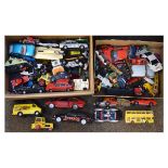 Quantity of various die-cast and other model cars etc Condition: