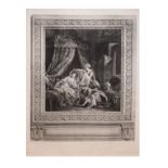 Four assorted Frost & Reed framed photographic prints depicting Italian frescoes, to include; two