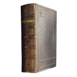 The Comprehensive Bible, printed for Samuel Bagster, 1827, full leather binding Condition: